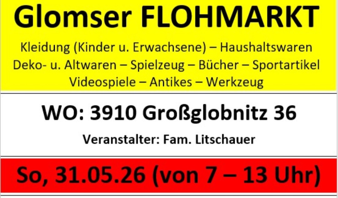 Glomser Flohmarkt